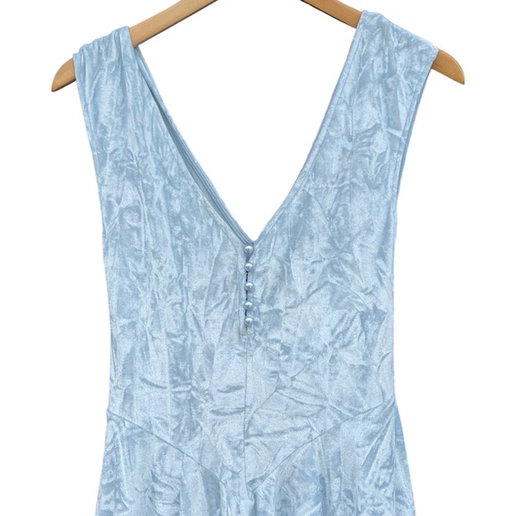 NEW Silence + Noise | Corina Velvet Mini Dress | Size XS - Picture 6 of 12